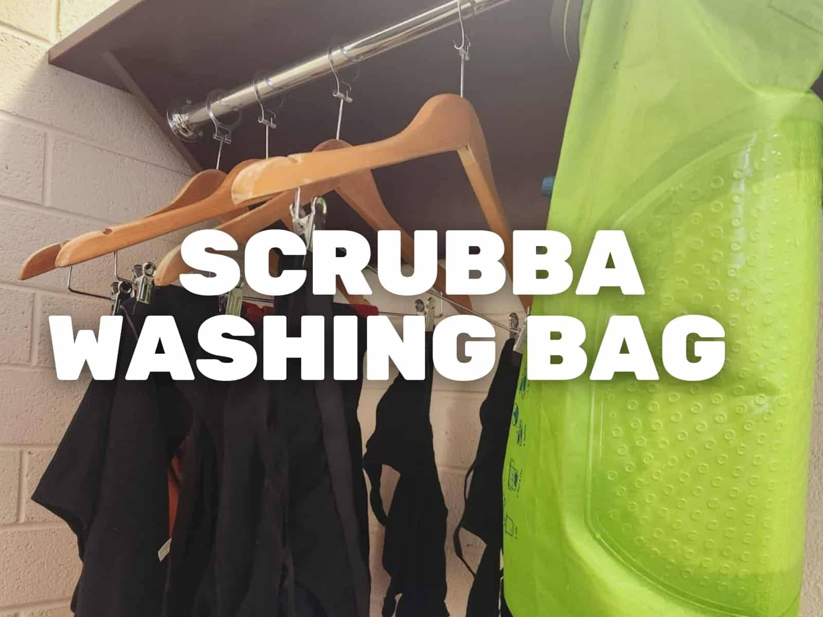 Scrubba Alternative Using a Dry Bag for Washing Clothes  WifiBum